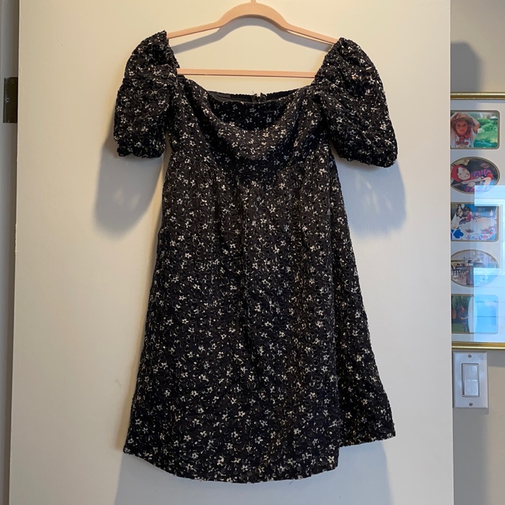 Maeve Eyelet mini dress